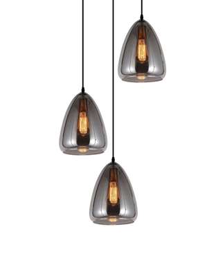 Подвесной светильник Lumina Deco Braga LDP 6841-3 GY