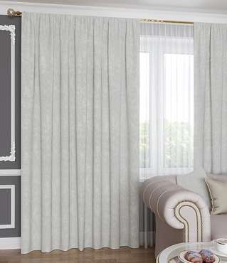 портьера Оазис 150х260 белый