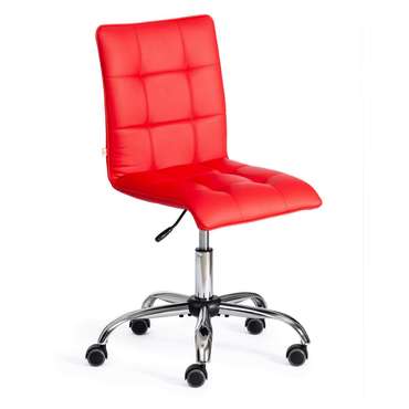 Кресло офисное Zero красного цвета