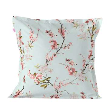 Наволочка Chinoiserie 60x60 голубого цвета