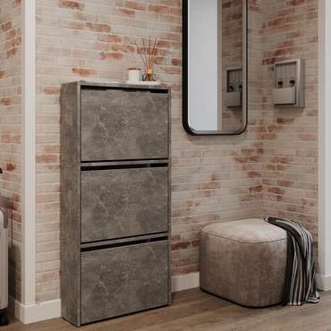 Обувница Ultra серого цвета