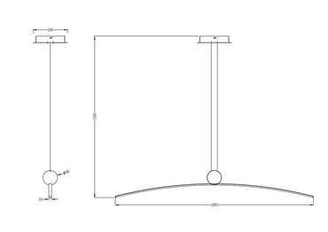 Подвесной светильник Arte Lamp ARNO A3362SP-25BK