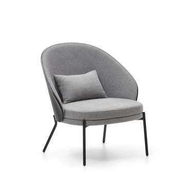 Кресло Eamy светло-серого цвета