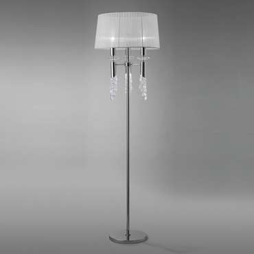 Торшер Tiffany 3869 (ткань, цвет белый)