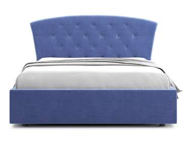 Кровать Premo 120х200 синего цвета с подъемным механизмом