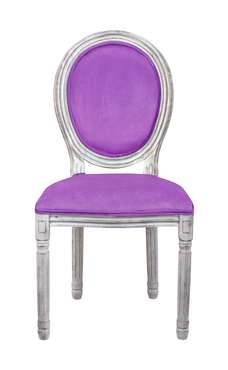Интерьерный стул Volker purple пурпурного цвета