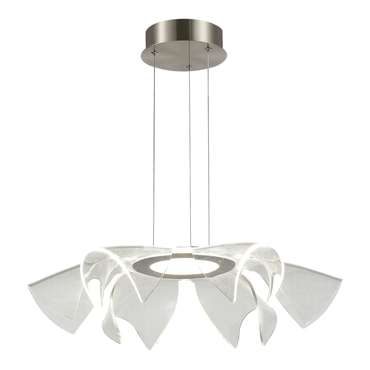 Светильник подвесной ST-Luce Никель/Прозрачный LED 1*20W 4000K FAIRY