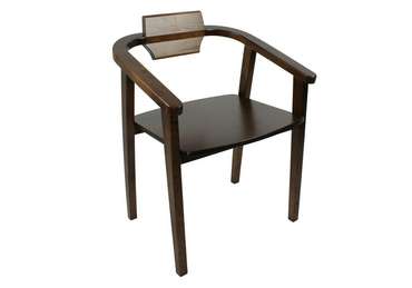 Стул-кресло Дублин коричневого цвета