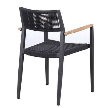 Стул садовый Toronto черного цвета