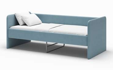 Кровать-диван Donny 2 70х160 голубого цвета без подъемного механизма