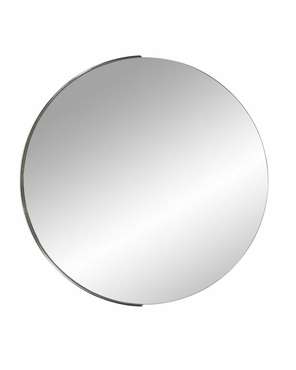 Настенное зеркало Хамбл 76х76 серебряного цвета