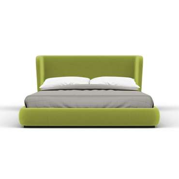 Кровать Runa 180х200 салатового цвета без подъемного механизма
