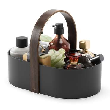 Органайзер Bellwood caddy черно-коричневого цвета