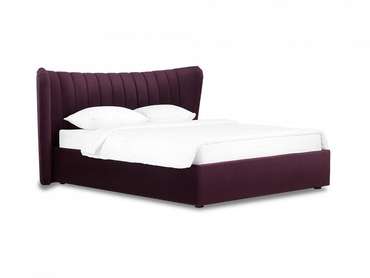 Кровать Queen Agata Lux фиолетового цвета 160х200