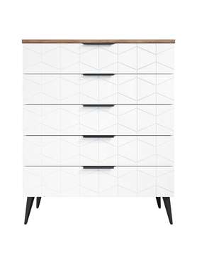 Комод Контемпо КТ-03 цвет дуб барокко янтарный/бланж