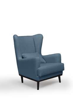 Кресло Оскар синего цвета