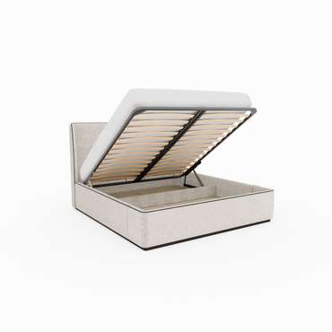 Кровать Perfecto 180х200 белого цвета с подъемным механизмом