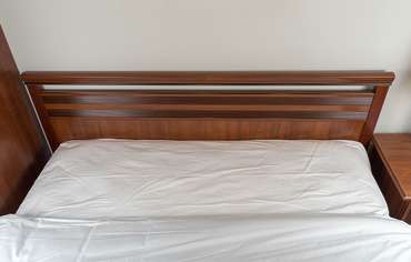 Кровать Адажио 180х200 коричневого цвета