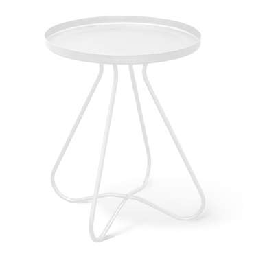 Сервировочный стол Арнис белого цвета