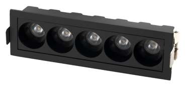 Встраиваемый светильник Artin 59939 5 (металл, цвет черный)