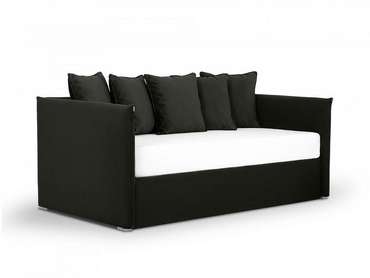Диван-кровать Milano 90х190 черного цвета