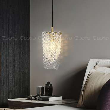 Подвесной светильник Cloyd WITTE P1 / ?10 см - латунь