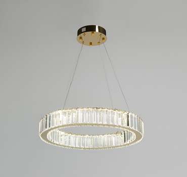 Люстра подвесная Elegant из металла стекла