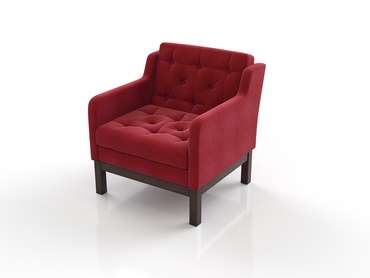 Кресло Айверс красного цвета