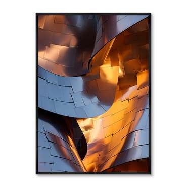 Репродукция картины Form, light and shadows, No 2, 2024г.
