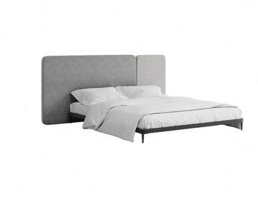 Кровать Licata 180х200 композиция 5 серого цвета
