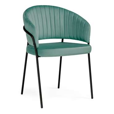 Обеденный стул Лео зеленого цвета