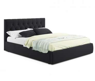 Кровать Verona 180х200 с подъемным механизмом черного цвета