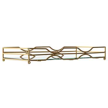 Поднос Home ESPRIT Позолоченный 38 x 18 x 5 cm