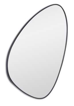 Настенное зеркало Sten S в раме черного цвета