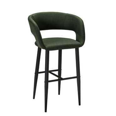 Барный стул Hugs темно-зеленого цвета