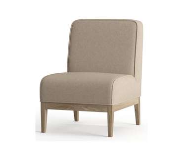 Кресло из рогожки Арагорн темно-бежевого цвета