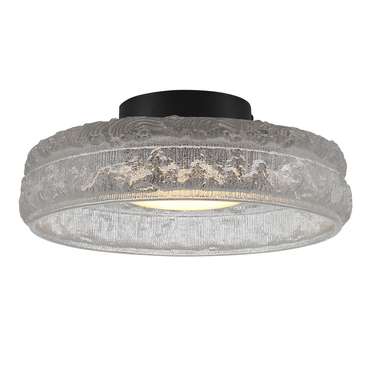 Светильник потолочный ST-Luce черный/прозрачный LED 1*15W 4000K ANTIKE