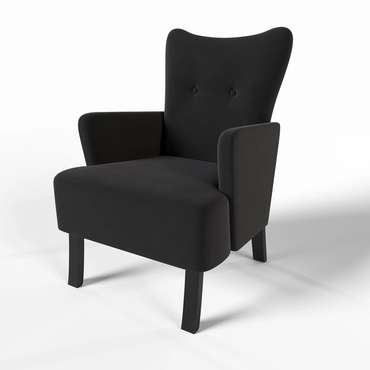 Кресло Остин черного цвета