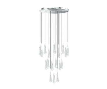 Подвес Гутта хром d50 h300 Led 54W (4000k)