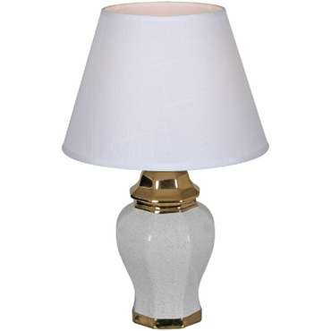 Настольная лампа 30265-0.7-01 (ткань, цвет белый)