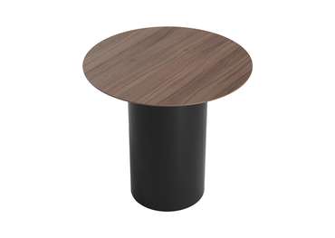Стол обеденный Type D 80 черно-коричневого цвета