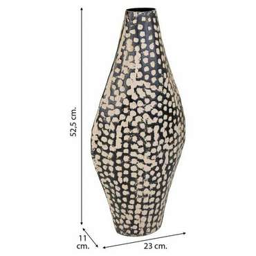 Ваза Чёрный Железо 11 x 52 x 23 cm
