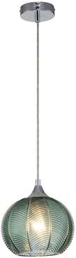 Потолочный светильник подвесной шириной 20 см 10194/1S E27*40W Escada Pion Green