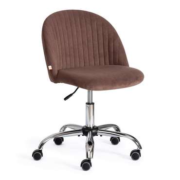 Кресло офисное Melody коричневого цвета