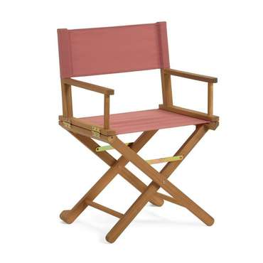 Складной стул Dalisa розового цвета