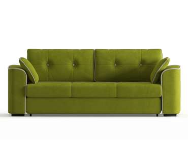 Диван-кровать Нордленд в обивке из велюра светло-зеленого цвета