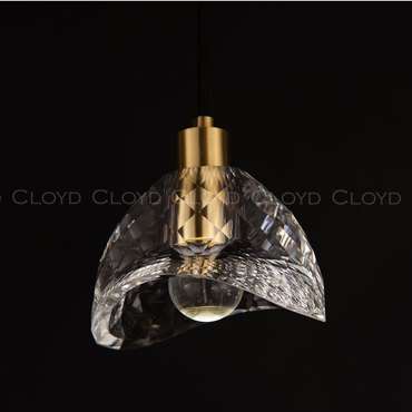 Подвесной светильник Cloyd VIKRAM P1 / ?13 см - латунь