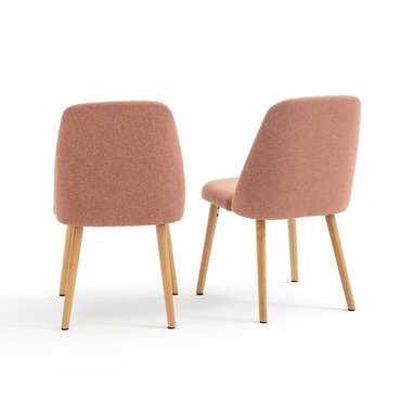 Комплект из двух стульев Jimi розового цвета