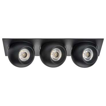 Светильник INTERO LED 9W*3 850LM*3 24G ЧЕРНЫЙ 3000K (217537+217072+217072+217072)