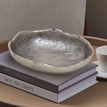Чаша декоративная Forleyet серого цвета